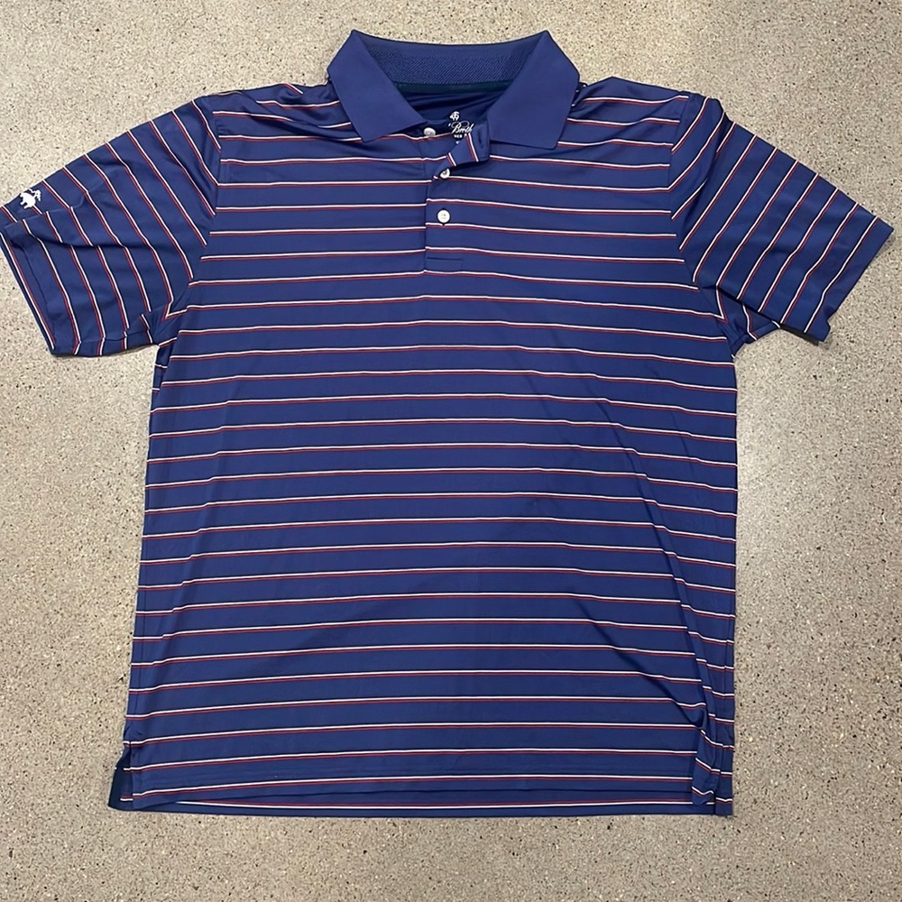 Mens Brooks Brother’s Performance Series polo shirt XL